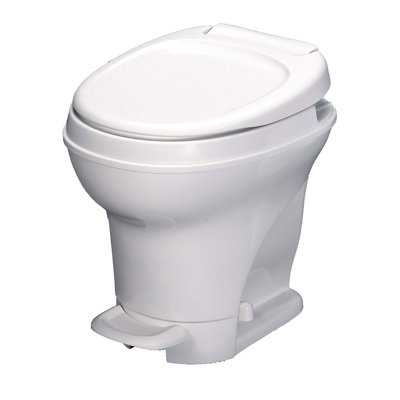 Thetford 2.6 Gallons GPF Round Floor Mounted One-Piece Toilet (Seat Included)
