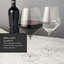 Verres bourgogne en cristal Raye
