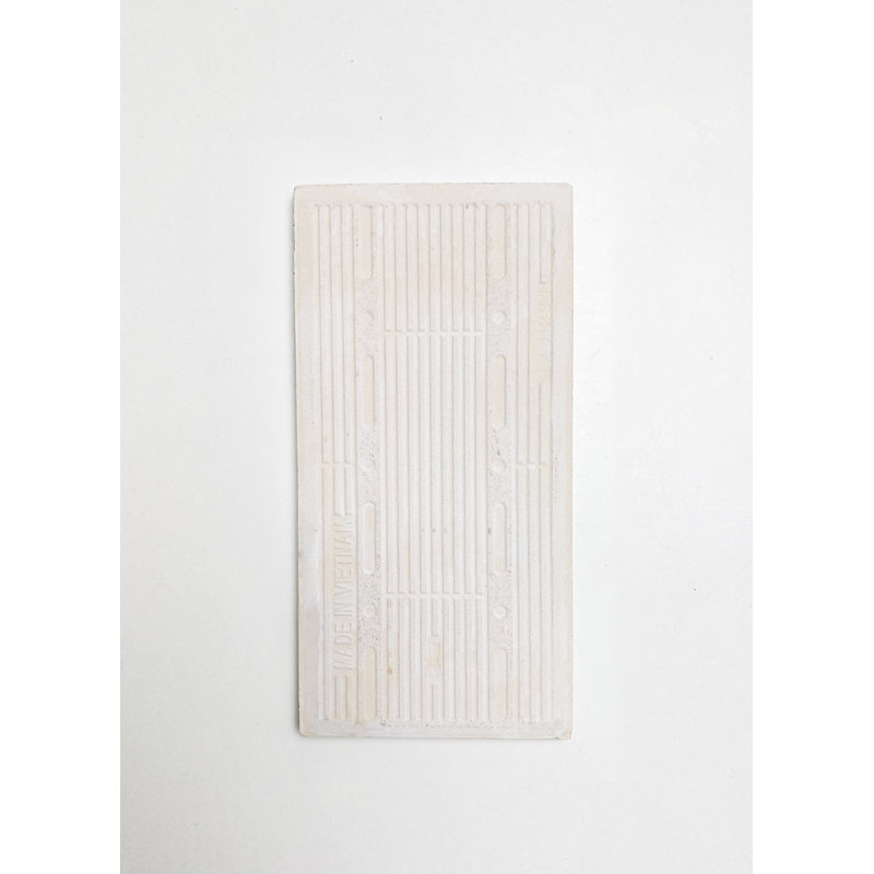 Carreau de céramique 3 "x 6" Hudson, Gris froid brillant