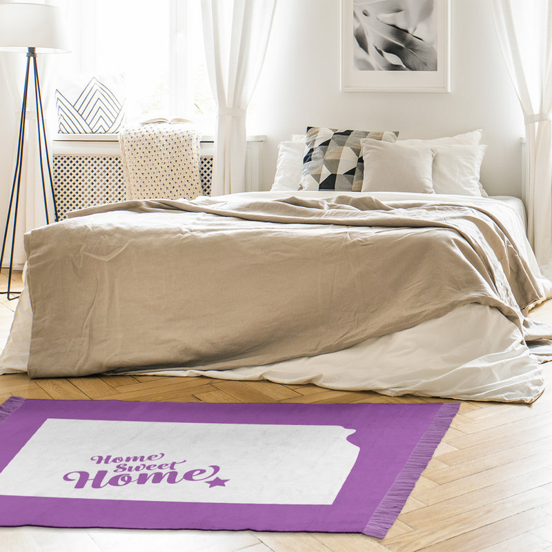 Tapis de zone mauve wichita the home