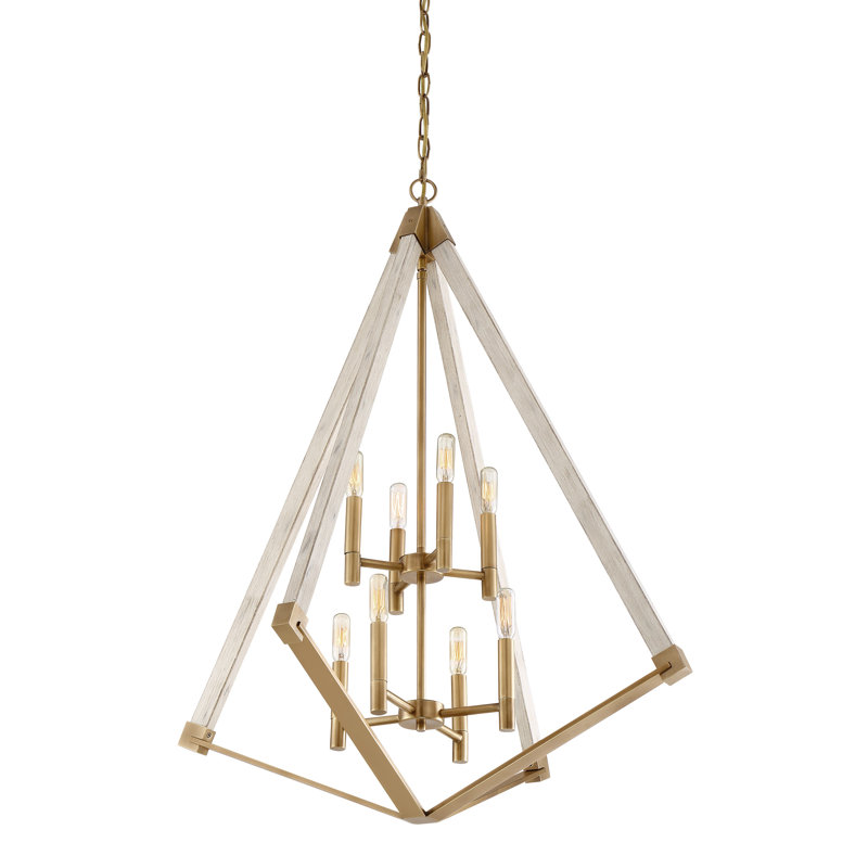Loper 8 - Light Dimmable Geometric Chandelier