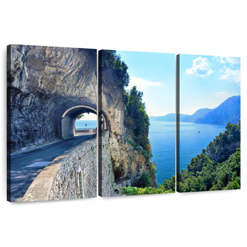 Lilie Amalfi Highway Tunnel, 24" H x 38" W