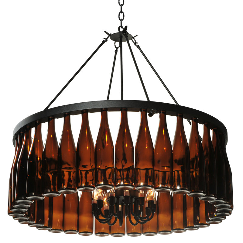 Tuscan Vineyard 12 - Light Chandelier