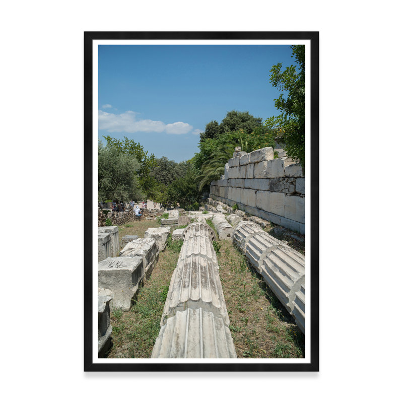 Colonnes de repos, H 54,75 po x l 37,5 po x P 1,5 po, Noir