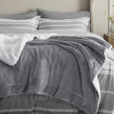 Bedsure Sherpa Fleece Blankets for Bed - Thick and Warm