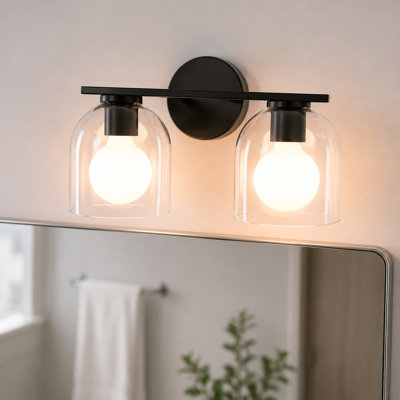Meola 2-Light Dimmable Vanity Light 