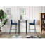 Hollydale Upholstered Counter Stool with Metal Frame-2041926556