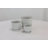 Cole And Grey 3 Piece Ceramic Abstract Circle Patterned Planter With Brown Accents And Base Tray Set