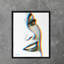 Offset Portrait Print