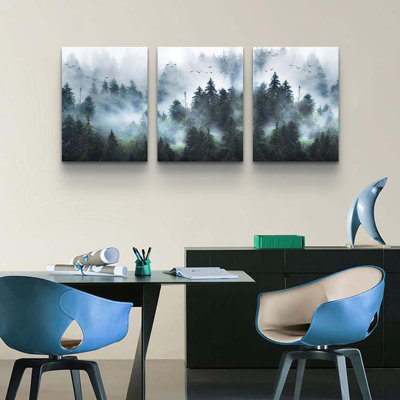 3 Piece Wrapped Canvas Wall Art
