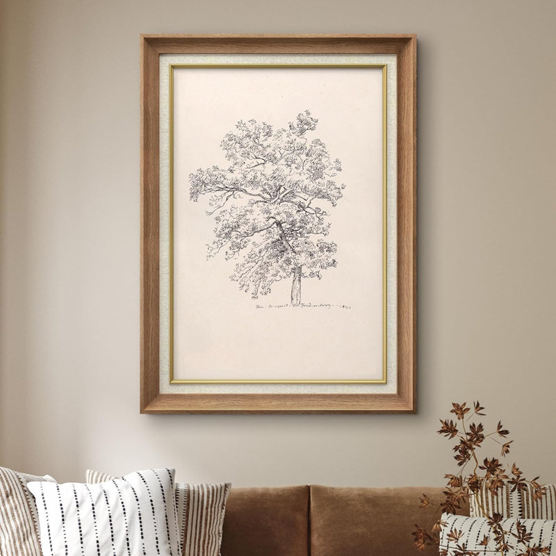 " Vintage Victorian Forest Flower Sketch Nature Floral ", Natural