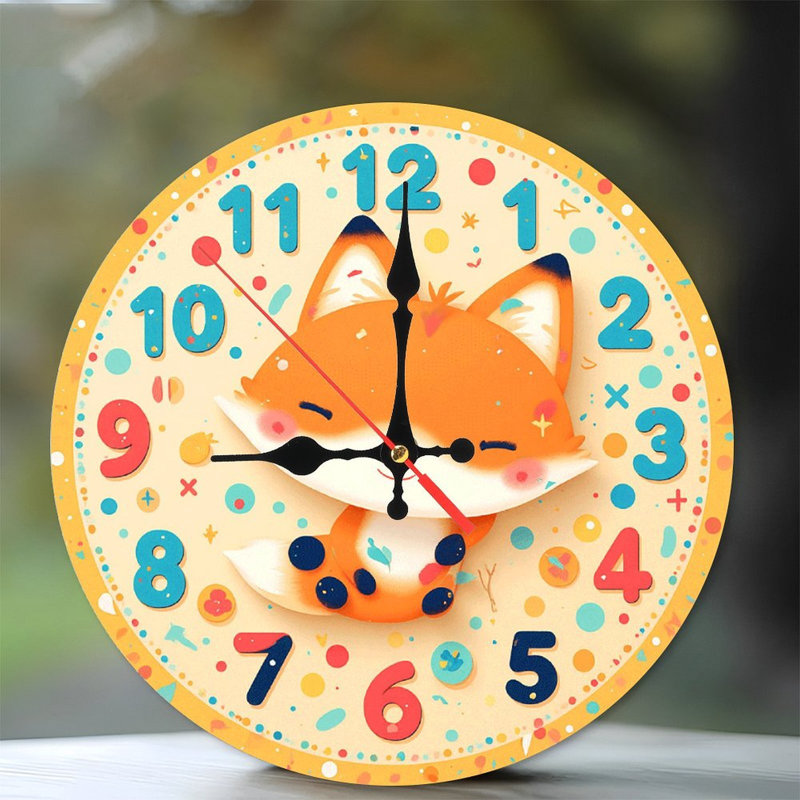 Horloge murale Fox