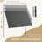 Outsunny D Polyester Cover Retractable Patio Awning-98260132-96548092