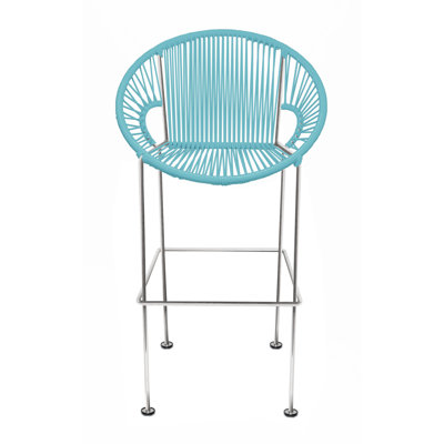 Tabouret à hauteur de comptoir fabriqué à la main Puerto