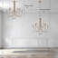 Lustre classique surdimensionné de style bougie à 9 lumières de 41 po d'Otho certifié UL