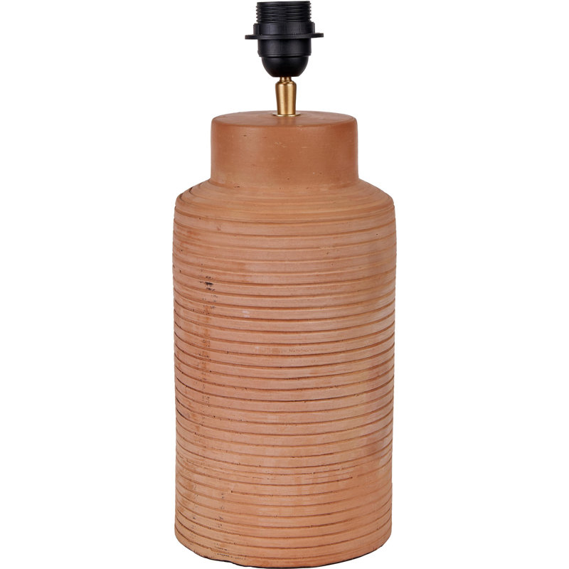 Sierra Ceramic Table Lamp, Orange