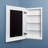 Recessed Picture Frame Door Medicine Cabinet with 3 Adjustable Shelves-17752685