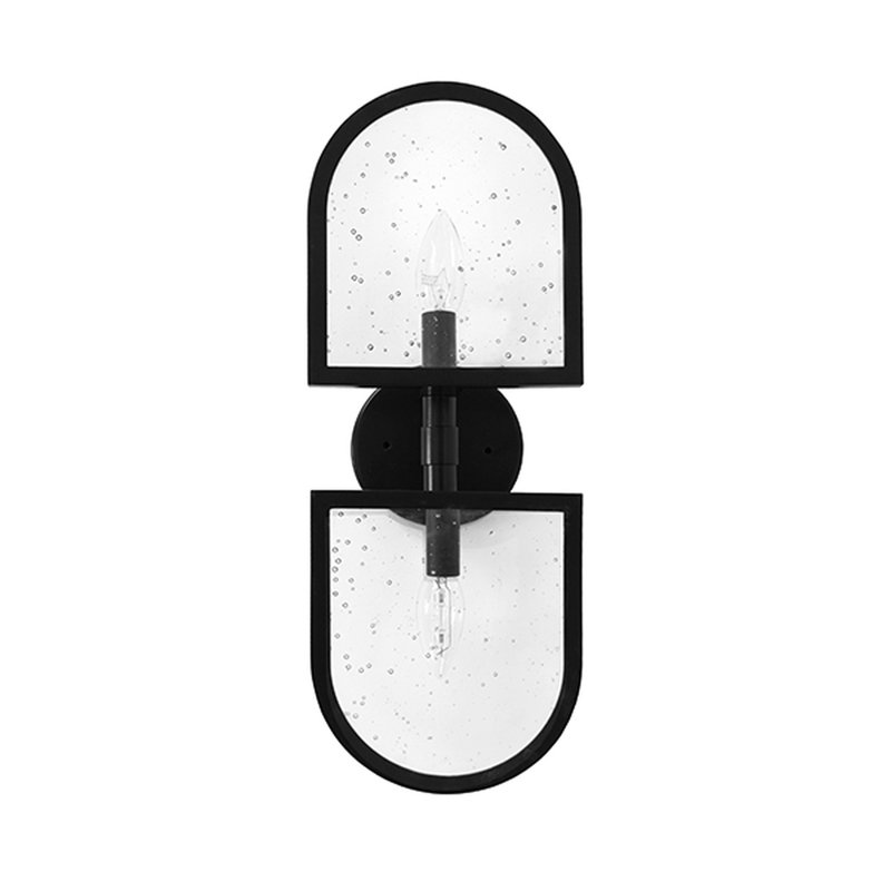 Dexter 2 - Light Flush Mounted Sconce, Black