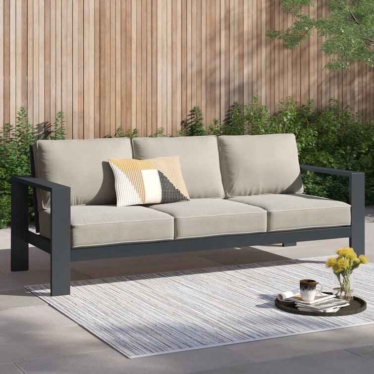 Gelston 85.8'' Outdoor Patio Sofa