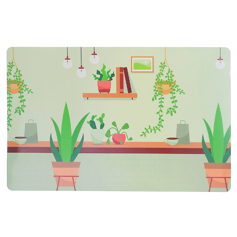 Napperon en plastique 12 x 18 - ensemble de 12