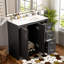 Ensemble de meuble-lavabo 36 po avec lavabo en céramique, armoire de rangement en bois massif, ensemble de meuble-lavabo autoportant avec 3 tiroirs et portes à fermeture douce-1098640301
