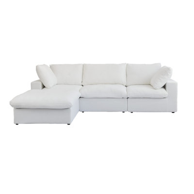 Kenda 4 - Piece Slipcovered Sectional