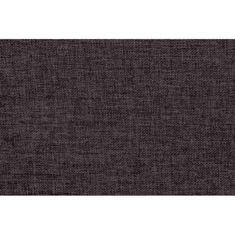 Canapé modulaire 2 pièces en polyfibre noir