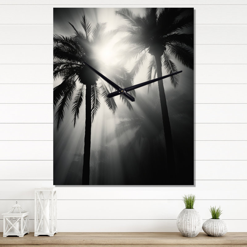 Anneriet - Horloges murales Palm Trees, Grand