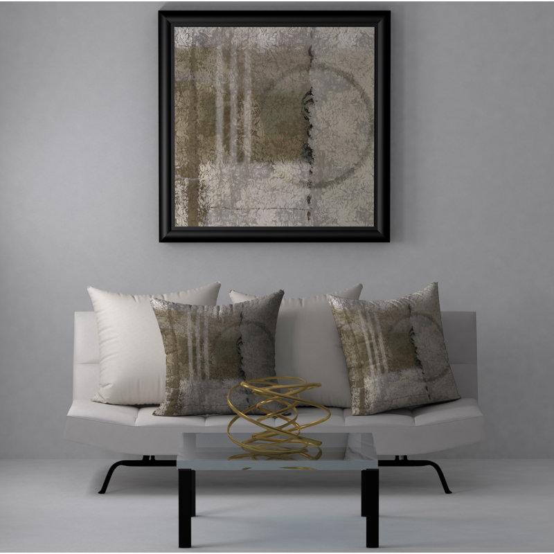 Housse de coussin carrée/insert, 20 po x 20 po