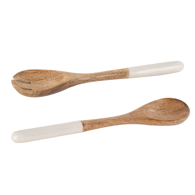 Dillion Wood Salad Servers