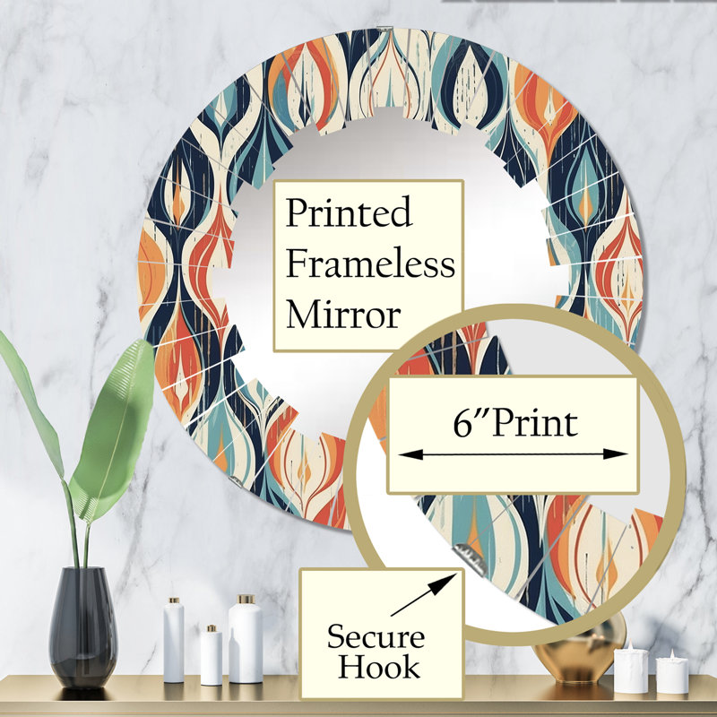 Miroir mural Scroggs, 32 po x 32 po