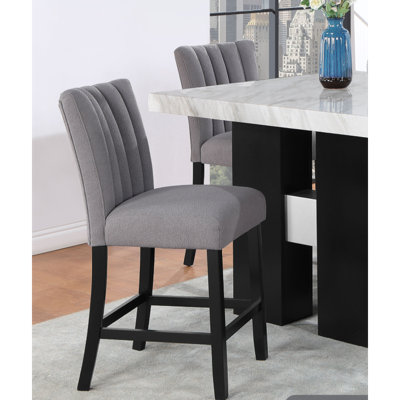 Tabouret de bar moderne Vhong, siège élégant et confortable pour votre bar ou votre comptoir de cuisine