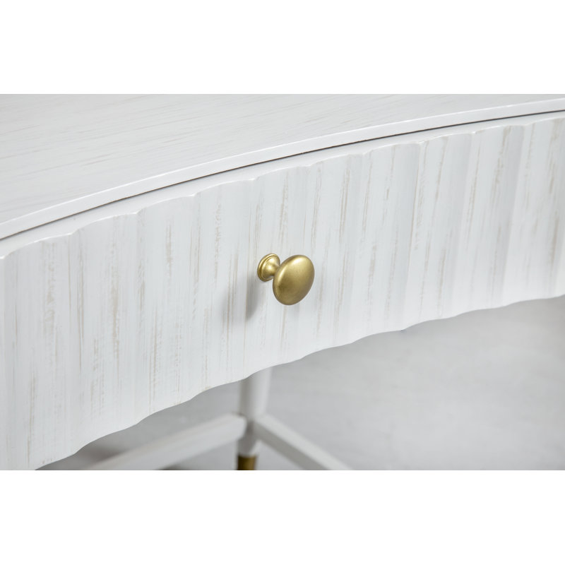 East Camden Solid Wood Top Writing Desk