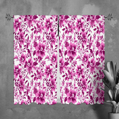 Paire de rideaux obscurcissant en polyester Mykl