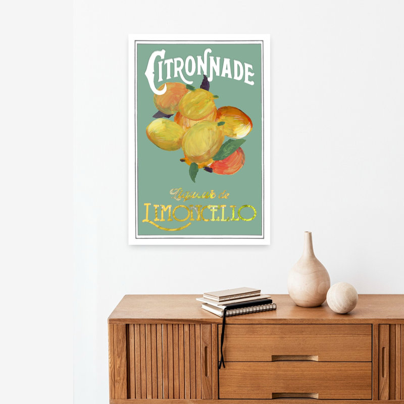 Citronnade de Limoncello, H 24 po x l 16 po
