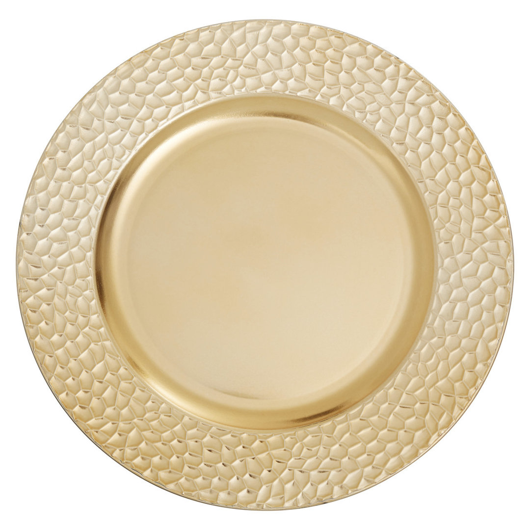 Brompton 33 Cm Charger Plate with Hammered Rim
