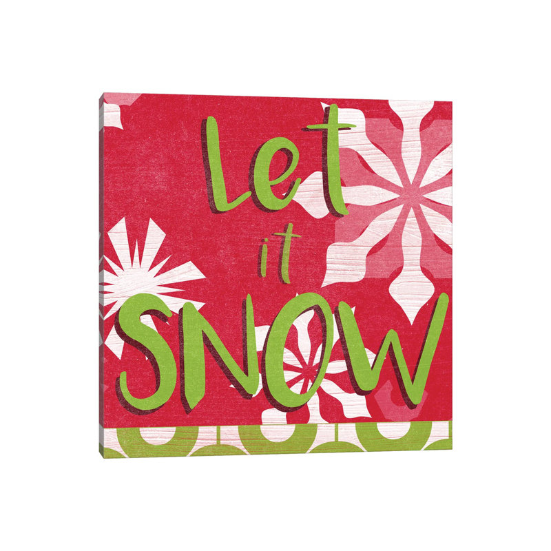 Let's Get Jolly Collection A by June Erica Vess - Wrapped Canvas Print, 66.04 cm H x 66.04 cm W