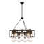 Apothecary 9 - Light Unique / Statement Wagon Wheel Chandelier-38841517