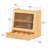 Bamboo Bread Box With Drawer