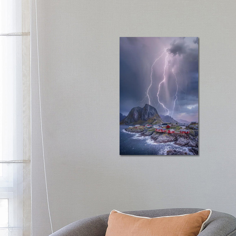 Norway Lights by Brent Shavnore - Wrapped Canvas Gallery-Wrapped Canvas Giclée, 66.04 cm H x 45.72 cm W x 1.91 cm D