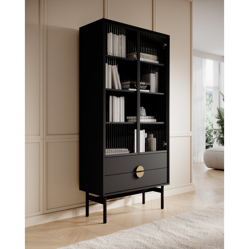 Boarisch Display Cabinet, Black