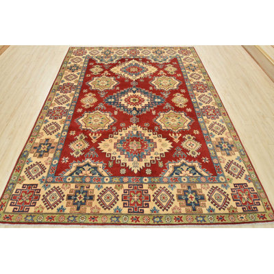 Nabeel Hand Knotted Wool Oriental Indoor Rug