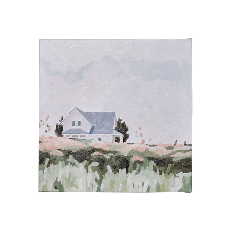 «House on a Hill I» par Emma Scarvey, H 30 po x l 30 po x P 1,5 po