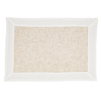 Bridger Collection Polyester No Pattern Rectangle Placemat