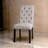 19'' H Tufted Linen Upholstered Parsons Chair