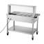 Table chauffante commerciale 9 x 1/3 casseroles
