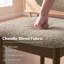 Chaise d'appoint rembourrée en bois massif-128932296