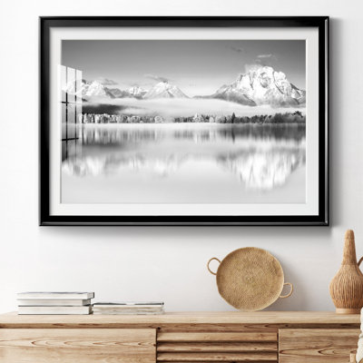 Peak Reflection - Photographie avec cadre photo