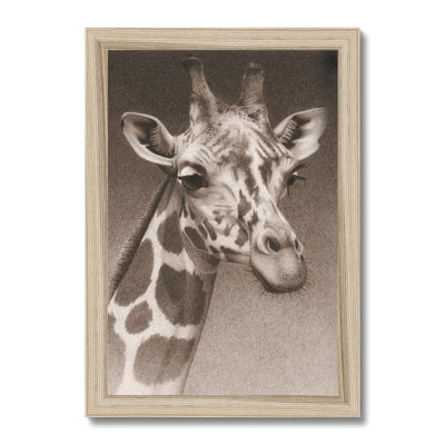Jean the Giraffe (P) 1 Piece Wall Art