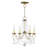 Fabio 4 - Light Dimmable Chandelier-718197719
